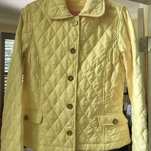 Lilly Pulitzer Light Quilted Jacket, Size 8.